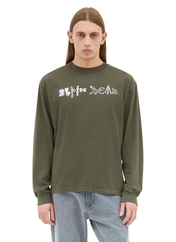 Photo: Brain Dead Earth Wisdom Long-Sleeve T-Shirt
