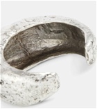 Saint Laurent Distressed cuff bracelet