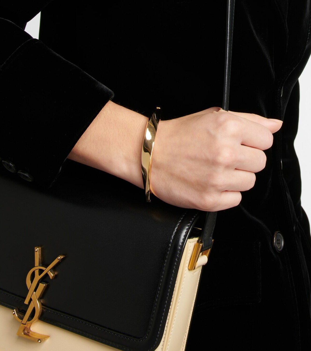 Saint Laurent - Deco Twist bangle Saint Laurent