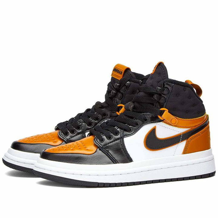 Photo: Air Jordan 1 Acclimate W Sneakers in Chutney/Black/White