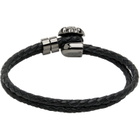 Versace 'La Medusa' Leather Bracelet