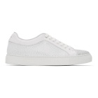 Paul Smith White Crackle Basso Sneakers