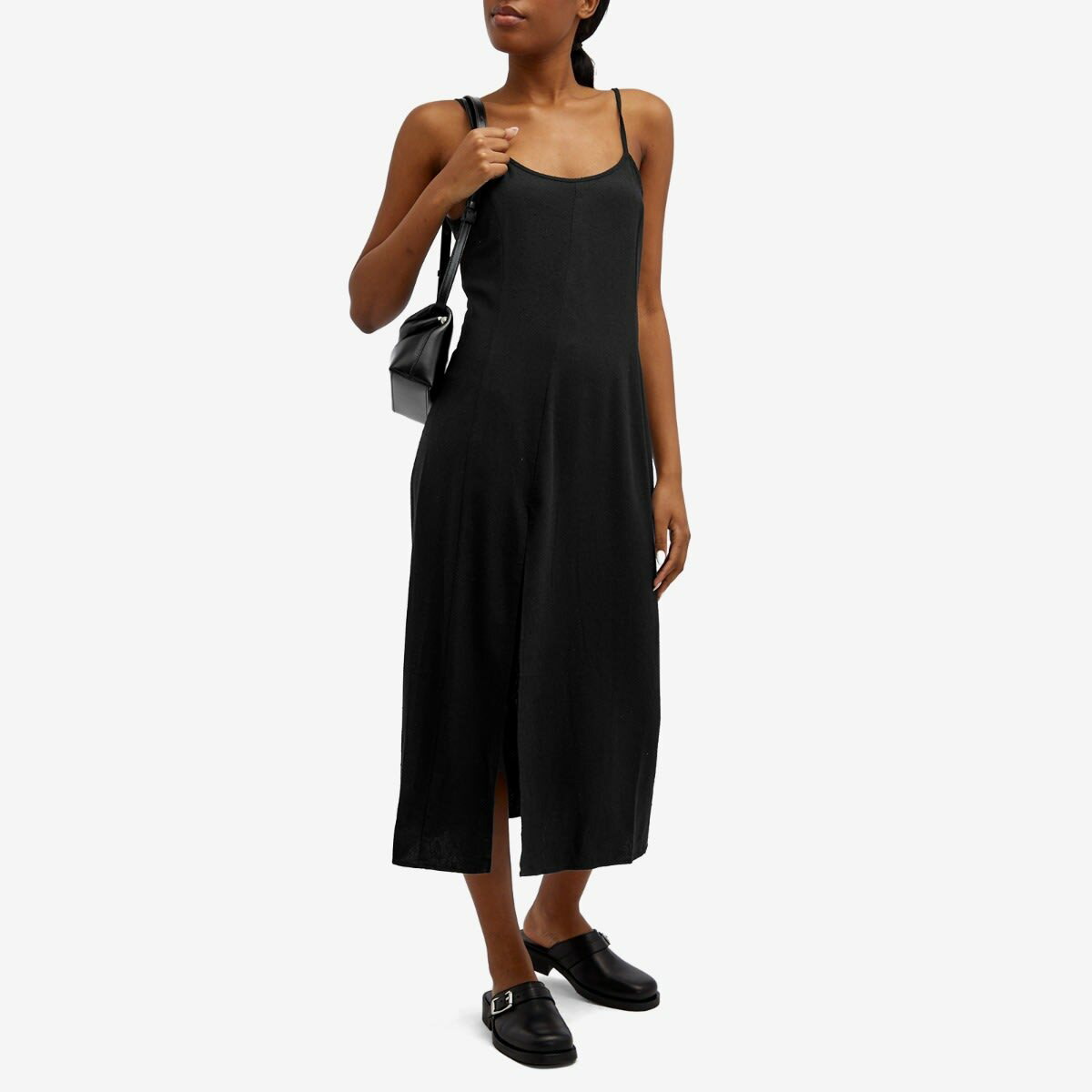 OSOI Women's Mini Folder Brot Bag in Black OSOI