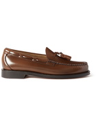 G.H. Bass & Co. - Weejun Heritage Larkin Leather Tasselled Loafers - Brown