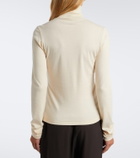 The Row Camron cotton jersey turtleneck top