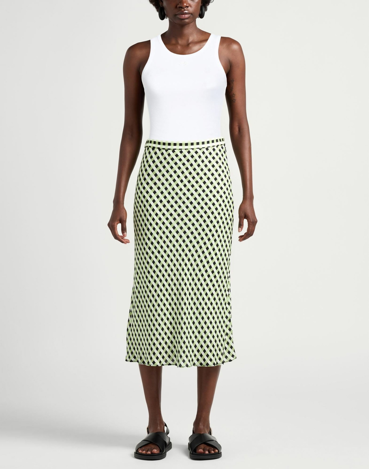 Ganni Womens Tank top in White