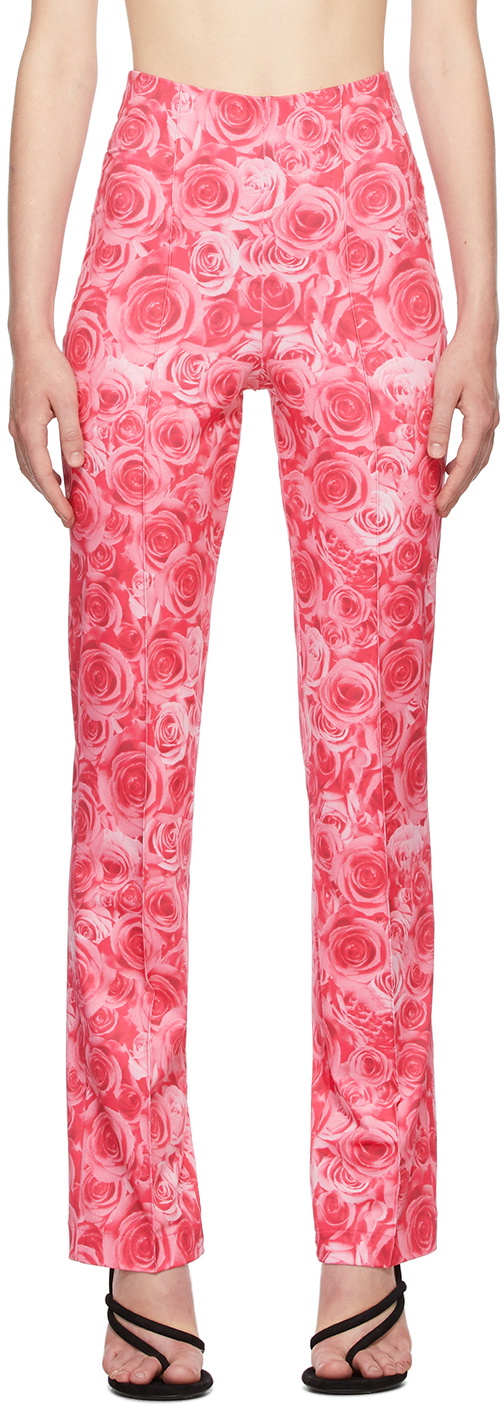 Saks Potts Pink Rose Trousers Potts