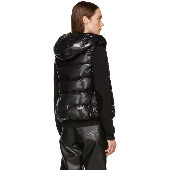 Duvetica Black Febe Down Vest Duvetica