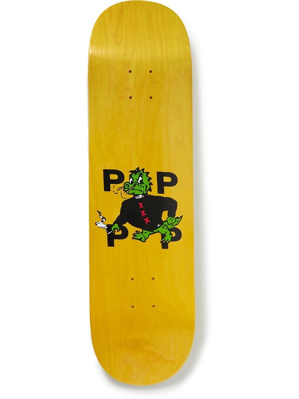 Photo: Pop Trading Company - Printed Wooden Skateboard