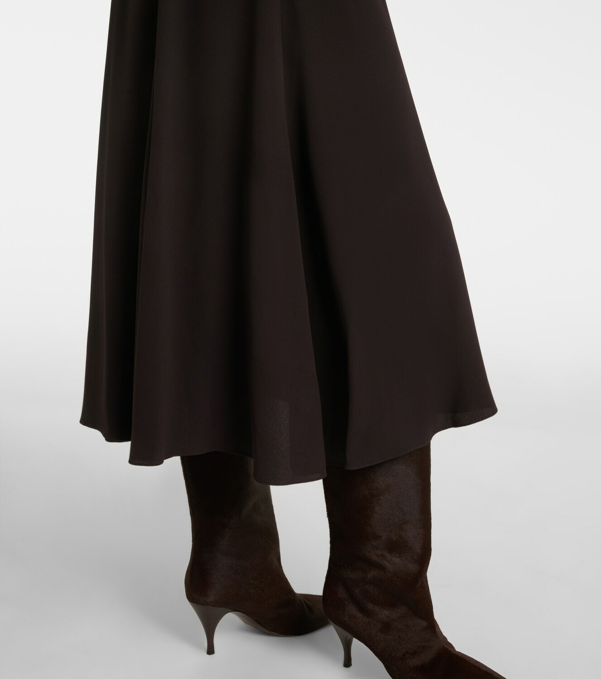 Agnona Gathered midi dress