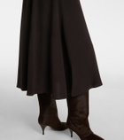 Agnona Gathered midi dress