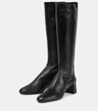 Aquazzura Saint Honore' 50 leather knee-high boots