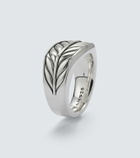 David Yurman Chevron sterling silver ring