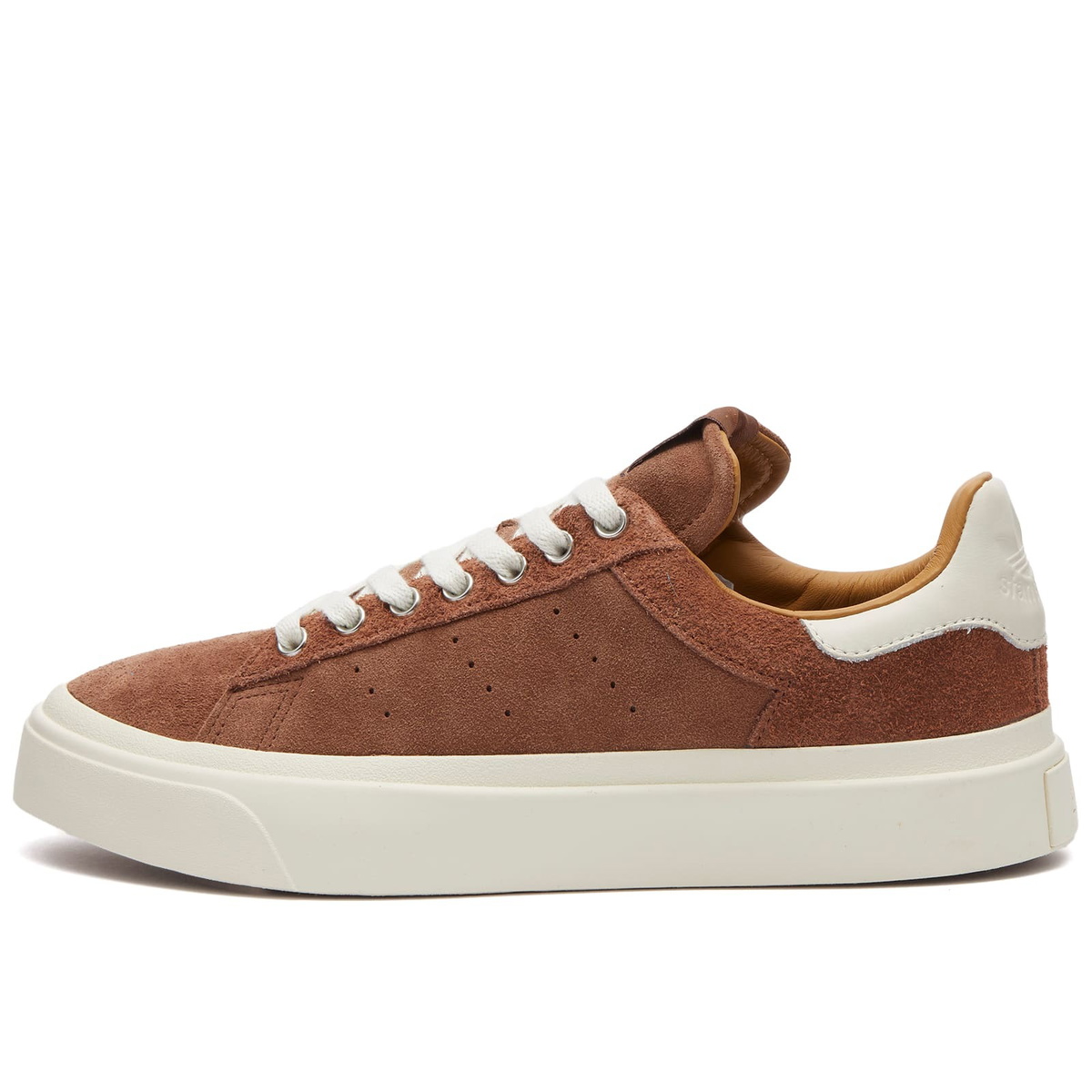 Adidas Men's STAN SMITH CS LUX Sneakers in Preloved Brown/Off White/Cream White