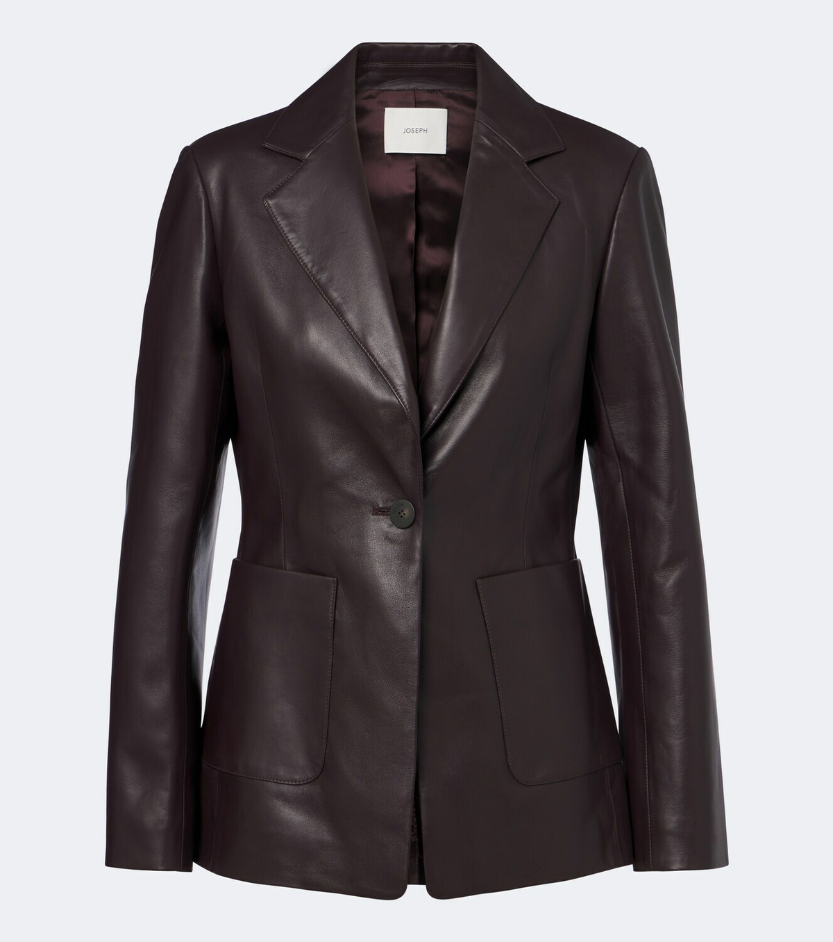 Joseph Glenview leather blazer