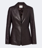 Joseph Glenview leather blazer