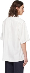 KAPTAIN SUNSHINE White Spread Collar Shirt