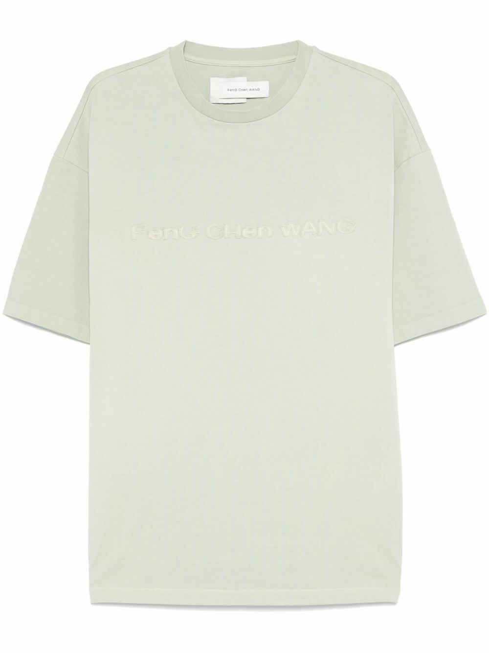 【関税込み】Feng Chen Wang レッド Double Neck Tシャツ Feng Chen Wang Red Double Neck T-Shirt Feng Chen Wang