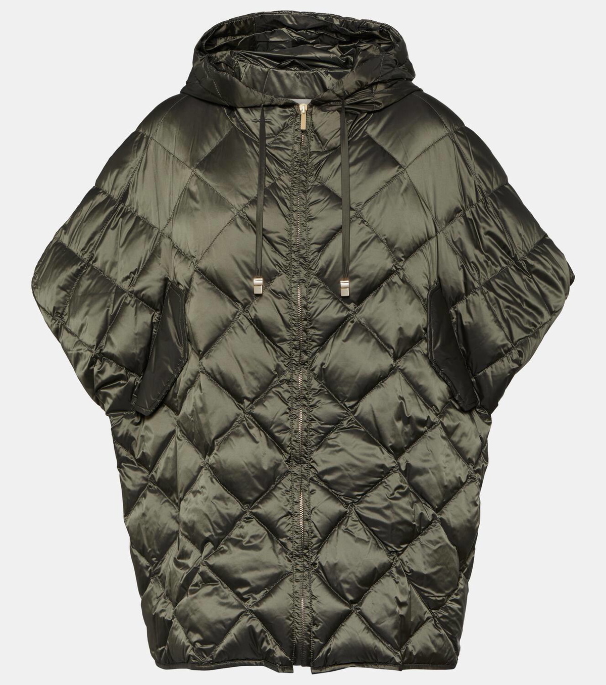 Max Mara The Cube Treman quilted puffer cape Max Mara