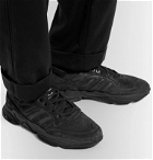 adidas Consortium - Craig Green Kontuur II Suede and Mesh Sneakers - Black