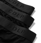 CDLP - Three-Pack Stretch-Lyocell Briefs - Black