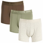 SKIMS Men's Stretch Boxer Brief 3" - 3-Pack in Laurel Multi