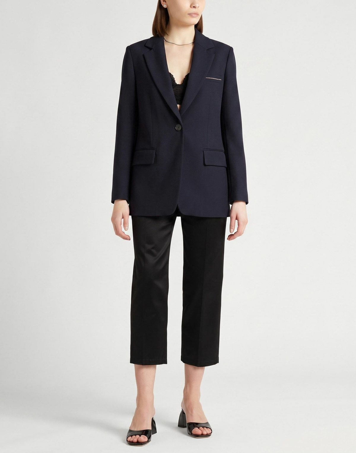 Peserico Womens Blazer in Navy