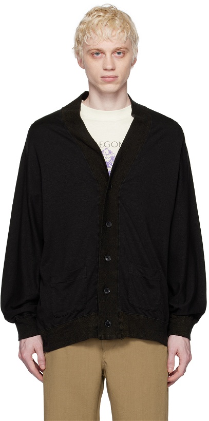 Photo: Remi Relief Black Buttoned Cardigan