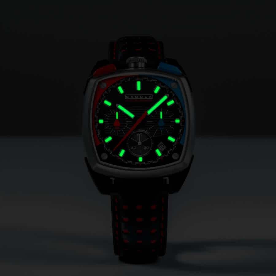 Cadola Taurus Chronograph Quartz Black Dial Mens Watch CD-1060-01