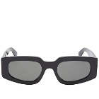 SUPER Men's Tetra Sunglasses in Black