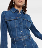 7 For All Mankind Luxe denim shirt dress