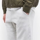 Champion Men's Premium Elastic Pants in Grey Marl