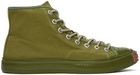 Acne Studios Green Ballow High Sneakers