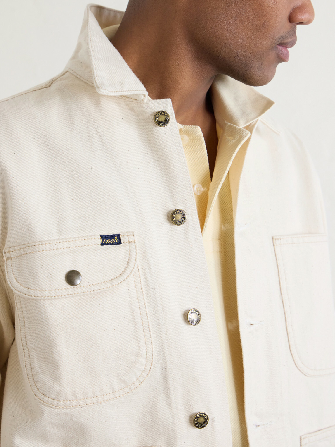 Noah - Shore Organic Cotton Jacket - Neutrals