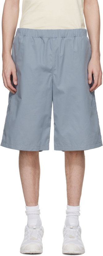Photo: Rier Blue Bermuda Cotton Shorts
