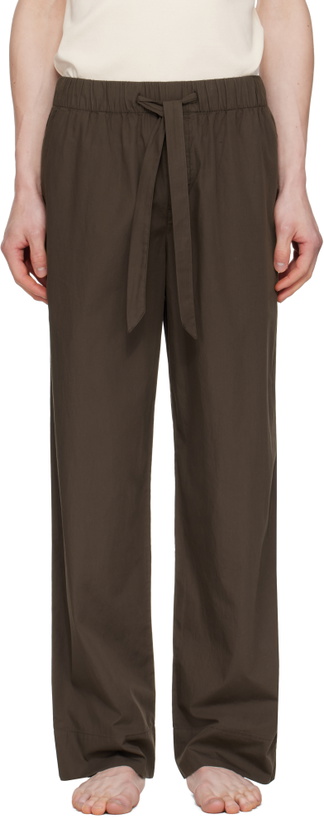 Photo: Tekla Brown Poplin Pyjama Pants