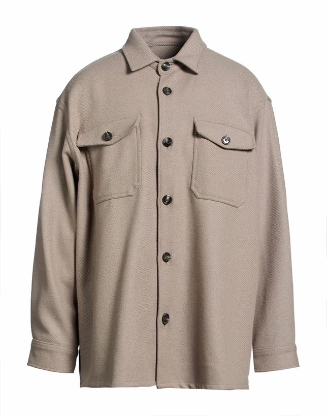 Photo: Ami Alexandre Mattiussi Mens Shirt Taupe