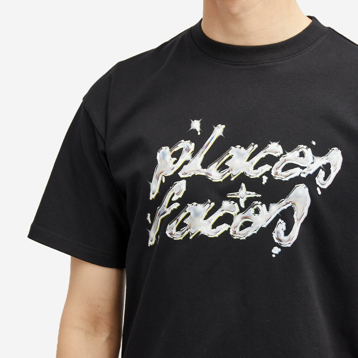 PLACES+FACES Men's Daft T-Shirt in Black
