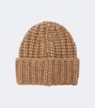 Moncler Grenoble Logo alpaca and wool-blend beanie
