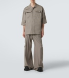 Rick Owens Magnum Tommy cotton-blend poplin shirt