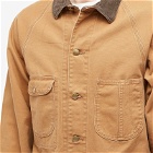 orSlow Men's 1950's Duck Coverall Jacket in Brown