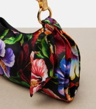 Dolce&Gabbana Small floral satin tote bag