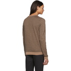 Fendi Brown Wool Forever Fendi Sweater