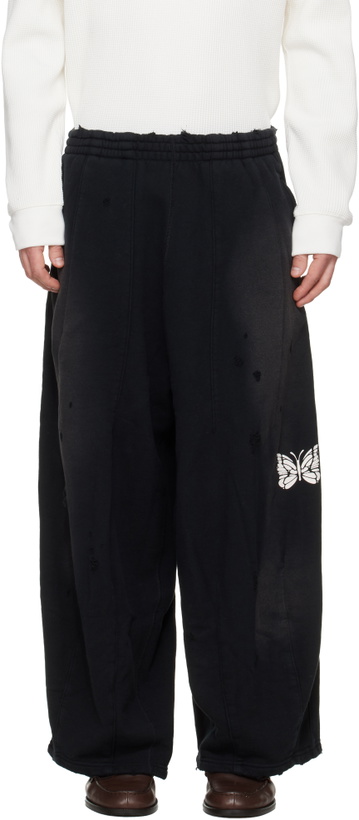Photo: NEEDLES Black Darts H.D Sweatpants