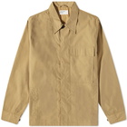 Universal Works Men's Tech Twill Cruiser Jacket in Sand