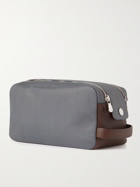 Brunello Cucinelli - Leather-Trimmed Nylon Wash Bag