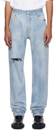 VTMNTS Blue Ripped Jeans