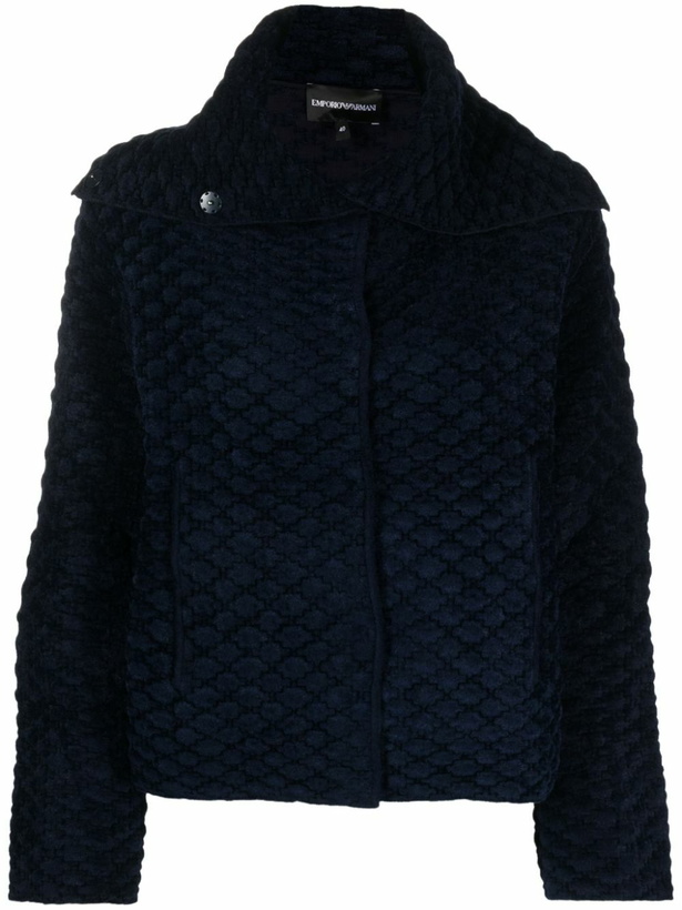 Photo: EMPORIO ARMANI - Chenille Blouson Jacket