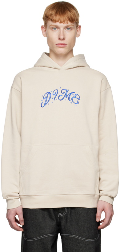 Photo: Dime Beige Sparkle Hoodie