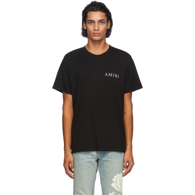 Photo: Amiri Black Flowers T-Shirt